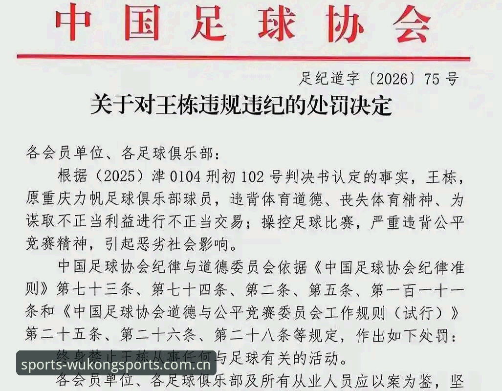 资深用户深度解读：中国足协第三批禁足名单背后的乱象与悟空体育平台的即时赛事洞察